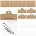thumbnail image 1 of HOOWIFFY Clear Bags For Packaging With Compact Carry Assorted Color 1 Set Kraft Paper, 1 of 7