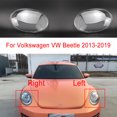 thumbnail image 1 of For Volkswagen VW Beetle 2013~2019 Car Front Headlight Glass Cover Headlamp Transparent Lampshade Lamp Shell Lens Cover, 1 of 1