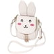 thumbnail image 5 of Monedero para niña, bonito monedero de piel sintética con orejas de conejo, bolso de moda para niños, bolso cruzado, bolsos de hombro para niños pequeños con lazo para niños (conejo rosa) Ormromra WMZL-601-1, 5 of 9