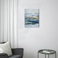 thumbnail image 3 of Soothe Space with Sea Colors Abstract Ocean Canvas Print - Modern Wall Décor for Sea Lake Themed Homes, 12x16 inches, 3 of 7