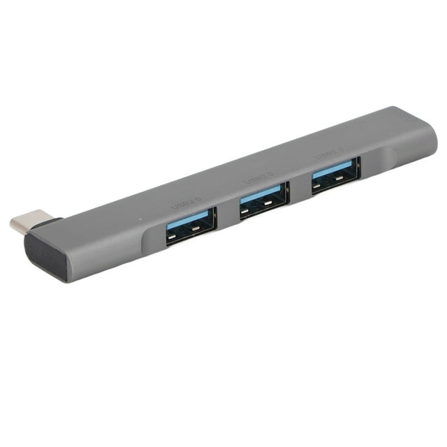 Estación De Acoplamiento Del USB C, Tipo C Hub Pequeños Puertos Portátiles Del Chip De Función OTG 4 Para La Oficina