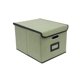 thumbnail image 2 of Caja de almacenamiento plegable para juguetes, dormitorio, oficina, armario, organizador Verde claro, 2 of 8
