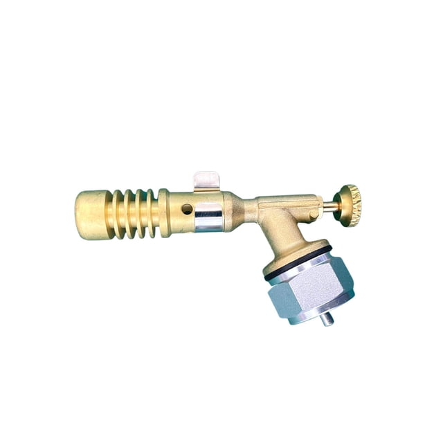 Wosthever Soplete de latón para soldar, encendedor para hacer llamas de carbón con accesorios de interfaz roscada, equipo para exteriores Kits de desorden para acampar
