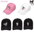 thumbnail image 2 of Gorra de dibujos animados Kawaii Sanrio Kuromi, sombrero de béisbol para deportes al aire libre, visera para el sol, gorra de Golf, sombrero informal para pareja, moda de Anime, Verano Fivean unisex, 2 of 2