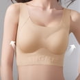 thumbnail image 3 of Ahabrexf Women's Wireless Bras Seamless Pullover Style Padded Bralettes with Removable Cups, Soft No Underwire Everyday Sleep Bra, 3 of 8