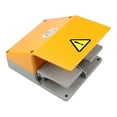 thumbnail image 2 of Antislip Industrial Foot Operated Pedal Switch Footswitch Tool Momentary Ydt1-15 Double Pedal, 2 of 6