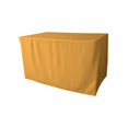 thumbnail image 1 of LA Linen TCpop-fit-48x24x30-GoldP14 1.67 lbs Polyester Poplin Fitted Tablecloth, Gold, 1 of 1