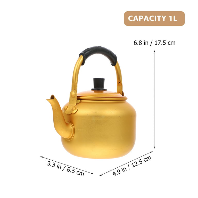 Golden Brass Turkish Tea Pot, For Office