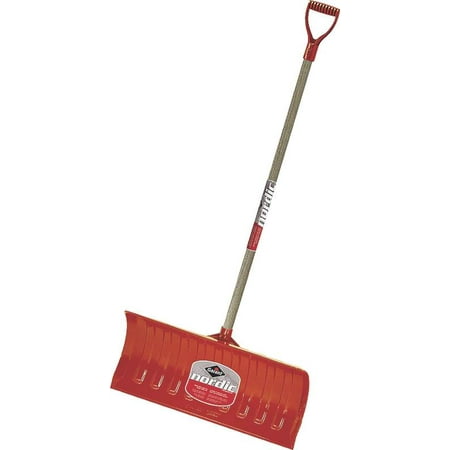 SHOVEL SNOW POLY WD HDLE 11X26