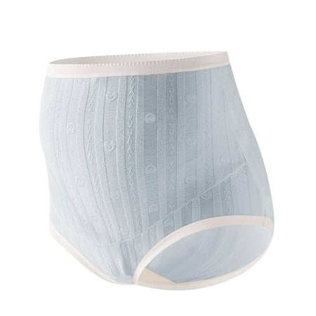 Value for Money  Pregnancy Panties Plus Size  Breathable High Waist  Adjustable Support  Leggings  Maternity Underwear  Comfortable Fit  Women s Plus Size Shirts | Light Blue XXL  Sopatenor