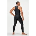 thumbnail image 3 of DEVOPS 3 Pack Men's Muscle Dry Fit Compression Tank Top (2X-Large, Black/Olive/Navy), 3 of 7