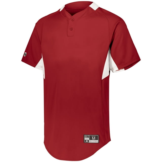 Holloway Boy's Game7 Two Button Baseball Jersey