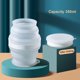 thumbnail image 3 of Taza de café de 350 ml, taza de café plegable duradera con cordón para viaje (blanco Ehuebsd Libre de BPA, 3 of 7