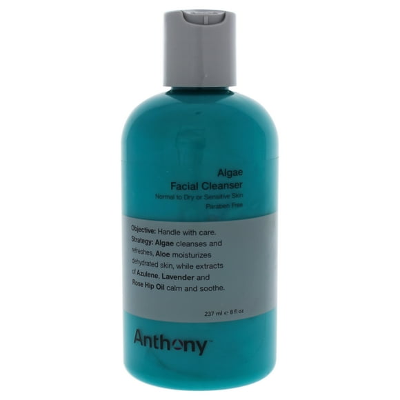 Algae Facial Cleanser by Anthony for Men - 8 oz Cleanser