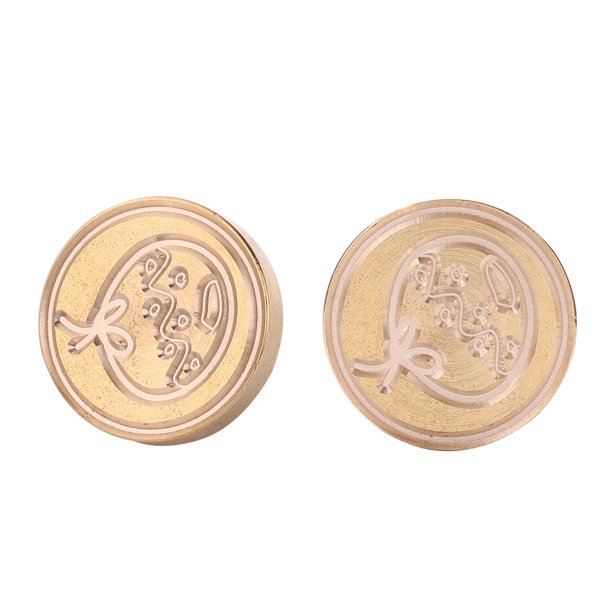 Cuadros Decorativos Letras del alfabeto Sellos de cobre Invitación Artesanía Regalos Cabeza de sello de sellado de cera Ehuebsd Nuevos Originales