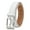 White, variant on YOETEY Mens Belt Leather Belt, Classic Belt for Dress Casual 1 1/8" - Perfect Companion to Mens Shoes