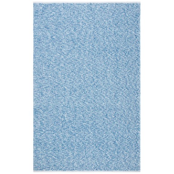 SAFAVIEH Nantucket Noelle Striped Area Rug, Blue, 4' x 6'