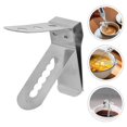 thumbnail image 2 of Thermometer Probe Clip Thermometer Probe Holder Clip Stainless Steel Thermometer Probe Holder Probe Clip Bbq Grill Probe Clip For Temperature Reading, 2 of 3