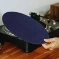 thumbnail image 4 of HONMEET Navy Record Player Felt Slipmat Anti-Vibration Slipmat 1Pcs, 4 of 6