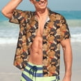 thumbnail image 5 of Lsque Dog pattern Hawaiian Shirt for Men, Unisex Summer Beach Casual Short Sleeve Button Down Shirts-XX-Large, 5 of 9