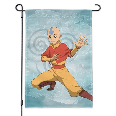Avatar the Last Airbender Aang Garden Yard Flag