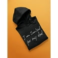 thumbnail image 3 of Im Thankful For My Dad Hoodie Women -GoatDeals Designs, Female Small, 3 of 4