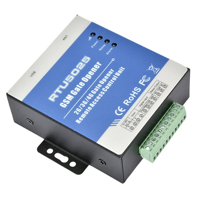 GSM Gate Opener, RTU5025 Remote Gate Opener Operator Garage Door Access Controller, Door Control