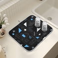 thumbnail image 7 of Ryvnso Irregular Triangle Dish Drying Mat for Kitchen Countertop 18x24 Large Dish Pad Drainer Rack Dish Sink Mats, 7 of 7