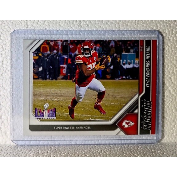 Clyde Edwards-Helaire 2023 Panini NFL Superbowl Champions #8 Card Chiefs