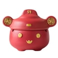 thumbnail image 2 of Chino Del Dios De La De 2 Piezas Con Tapa Feng Shui Para Regalo Interior Del Hogar Macarena Escultura de escritorio, 2 of 8