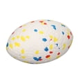 thumbnail image 2 of Dog Color Rugby Toy Bite Resistant Teeth Grinding High Bouncing Power Interactive Floating Dog Chew Toy Balls, 2 of 14