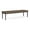 Castillo Quarry, variant on Lesro Lenox Steel Polyurethane 3-Seat Waiting Room Guest Bench in Charcoal/Castillo Quarry Brown