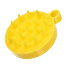 Vocoste Scalp Massager Hair Care Scalp Massager Shampoo Brush Yellow 3.74"x3.15"x1.77" Massager Tools