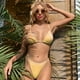 thumbnail image 3 of Traje de Baño de 2 Piezas Macarena Traje de Bikini de Mujer Dorado S, 3 of 8