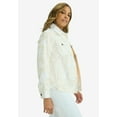 thumbnail image 3 of Jessica London Women's Plus Size Classic Cotton Button Down Denim Jean Jacket, 3 of 3