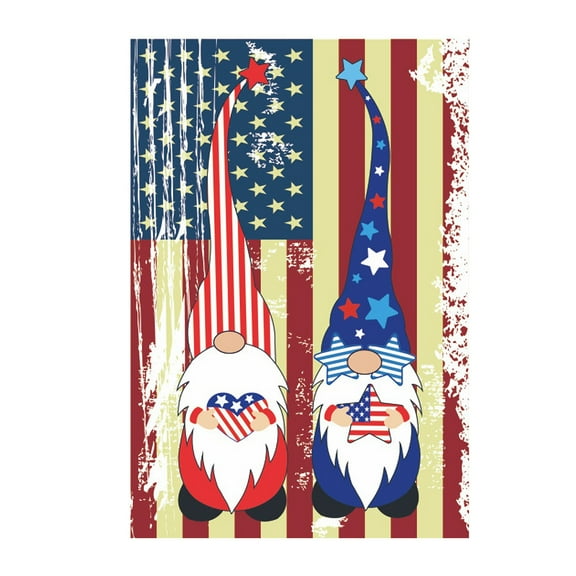 LHNFT 4th of July Independence Day Ground Flag - Celebrate with Patriotism and Honor the USA, Perfect for Outdoor Use, Easy Display
