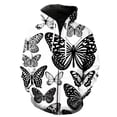 thumbnail image 1 of Sudadera con capucha y cremallera para hombre, diseño de mariposa de dibujos animados, con estampado 3D, estilo hip hop, de gran tamaño, divertida, de manga larga, para primavera, 1 of 6