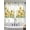Yellow, variant on Sunflower Sheer Curtains 96 Inch Length 2 Panels Set, Summer Eucalyptus Botanical Floral Grey Plaid Voile Window Treatment Semi Sheer Long Curtains Drapes for Bedroom/Living Room/Kitchen 52"x96"x2