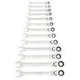 thumbnail image 6 of GearWrench 9702 13-Piece SAE Flex-Head Combination Ratcheting Wrench Set, 6 of 7