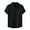 Black-1, variant on Men's Ice Silk Business Shirt Anti-Wrinkle Quick-Drying Solid Tee Short Sleeve Lightweight Casual Work Tops