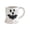 129#Black, variant on Cheapark 3D Relief Ghost Ceramic Coffee Mug, Bat Embossed Halloween Novelty Cup, Home Office Desktop Drinkware, Holiday Party Gift, Single Cup 7.87 x 7.09 x 7.09 In