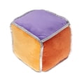 thumbnail image 3 of Cojín de tiro suave Sunnimix fútbol de peluche cuadrado, 3 of 8