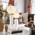 thumbnail image 3 of EMUST Nightstand Eye Protection Lamp Creative Lamp Smooth Finish - White, 3 of 7