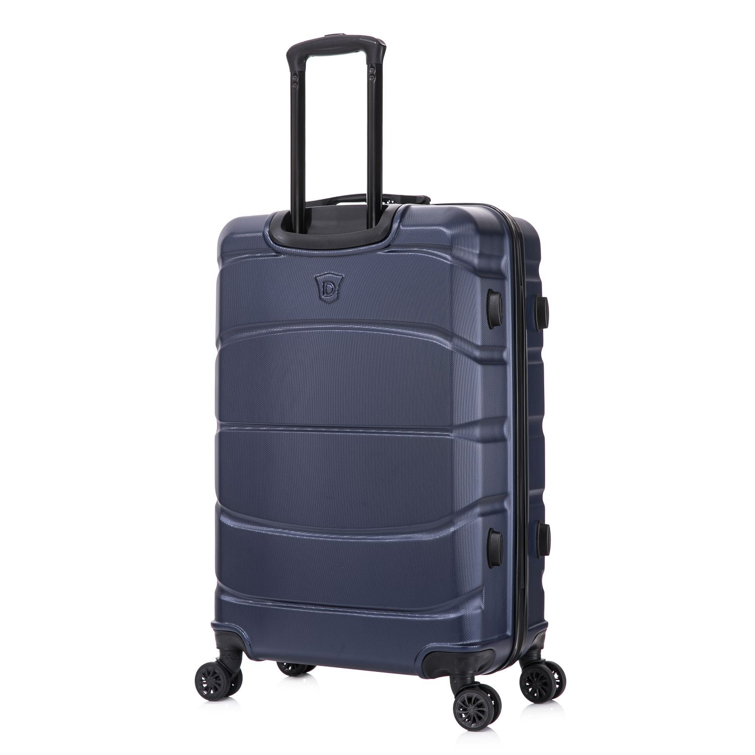 DUKAP SENSE 28" Hardside Lightweight Checked Luggage with Spinner Wheels, Handle and Trolley, Blue