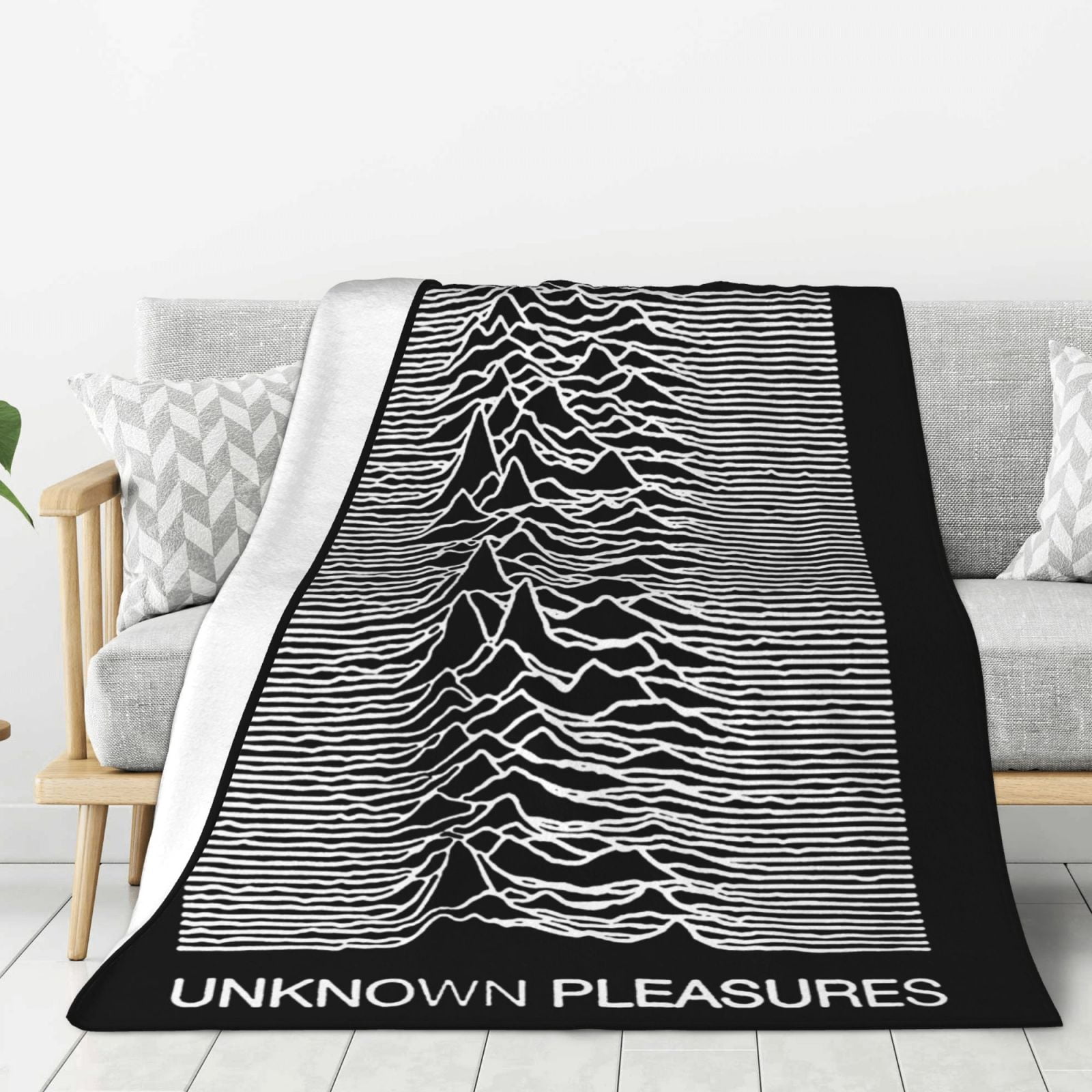 Joy Division 'Unknown Pleasures' Blanket Sofa Air Conditioning