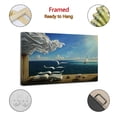 thumbnail image 2 of Dali El Salvador Wave Books Sailing Poster Decorative Painting Canvas Wall Art Living Room Posters Bedroom Painting 16x24inch(40x60cm), 2 of 6