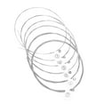 thumbnail image 4 of EXHUMKY 6Pcs Electric Bass Strings Clear Sound Quality Wear Resistant Guitar String Replacement Set, 4 of 8