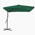 thumbnail image 2 of vidaXL Garden Parasol Sand Polyester 98.4x98.4 in Rotatable, 2 of 4