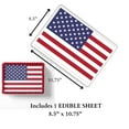 thumbnail image 4 of 4th of July Cake Topper Edible Image July 4th Party Decorations 1/4 sheet cake, 4 of 4