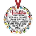 thumbnail image 2 of LSLJS Christmas Ornaments - Acrylic Christmas Pendant Round Religious Hanging Ornaments for Christmas Tree Christmas Decorations for Home Holiday Decor Festive Orname, 2 of 5